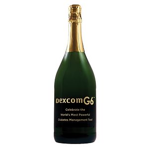 Etched CA Champagne Sparkling Wine 1.5L Bottle