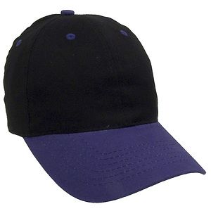 2-Tone Brushed Cotton Twill Cap