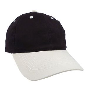 2-Tone Brushed Cotton Twill Cap
