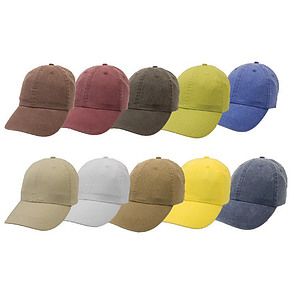 Pigment Dye Washed Cap