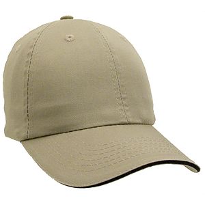 Unconstructed Chino Washed Cotton Twill Sandwich Cap