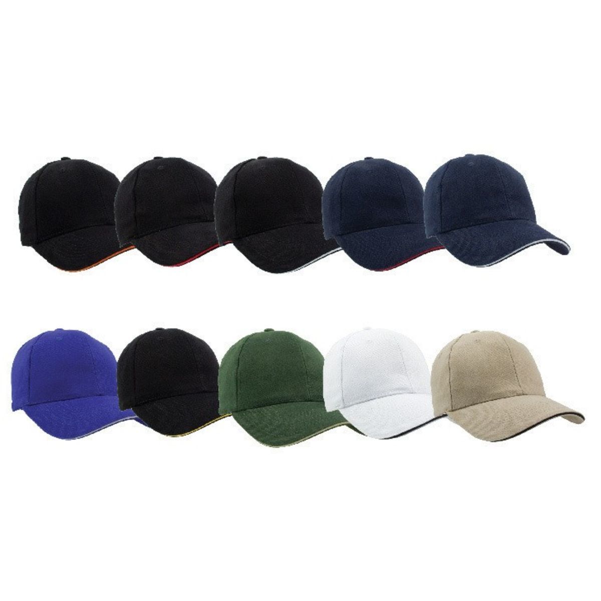 Heavyweight Washed Brushed Twill Sandwich Cap
