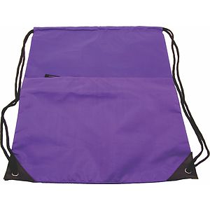 Drawstring Bag w/Pocket
