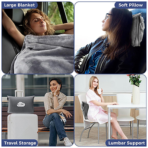 Travel Set w/Blanket/Pillow
