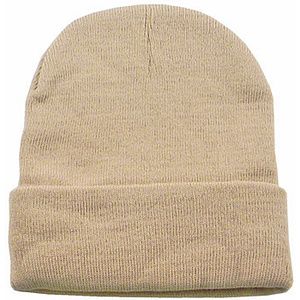 Long Knit Beanie Hat