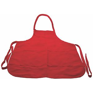 Long Cotton Poly Twill Apron (Small/Medium)