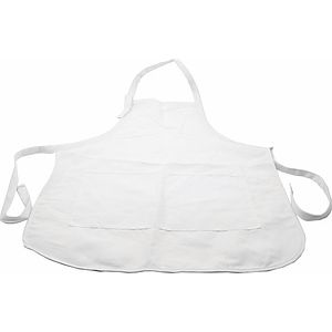 Long Cotton Poly Twill Apron (Small/Medium)