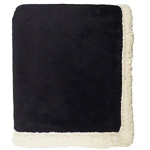 Extra Large Lambswool Microsherpa Throw Blanket