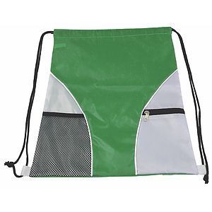 Drawstring Bag w/Mesh Pocket