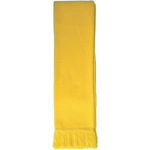 Acrylic Knitted Scarf w/Fringe