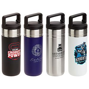 Dante 20 oz Vacuum Insulated Bottle with Carabiner Lid