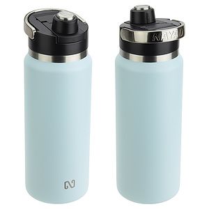 NAYAD® Traveler 26 oz Stainless Double-wall Vacuum Insulated Bottle with Twist-Top Spout