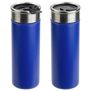 Solari 18 oz Copper-Lined Powder-Coated Insulated Tumbler