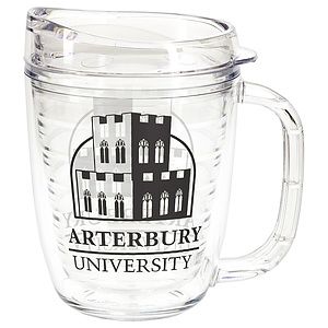 Lakeshore 12 oz Tritan® Mug with Translucent Handle + Lid