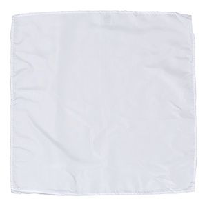 Poly Micro-Peach Bandana 21 x 21 - Full Color