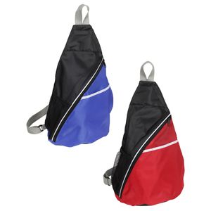 Busy Day Polyester Sling Backpack 