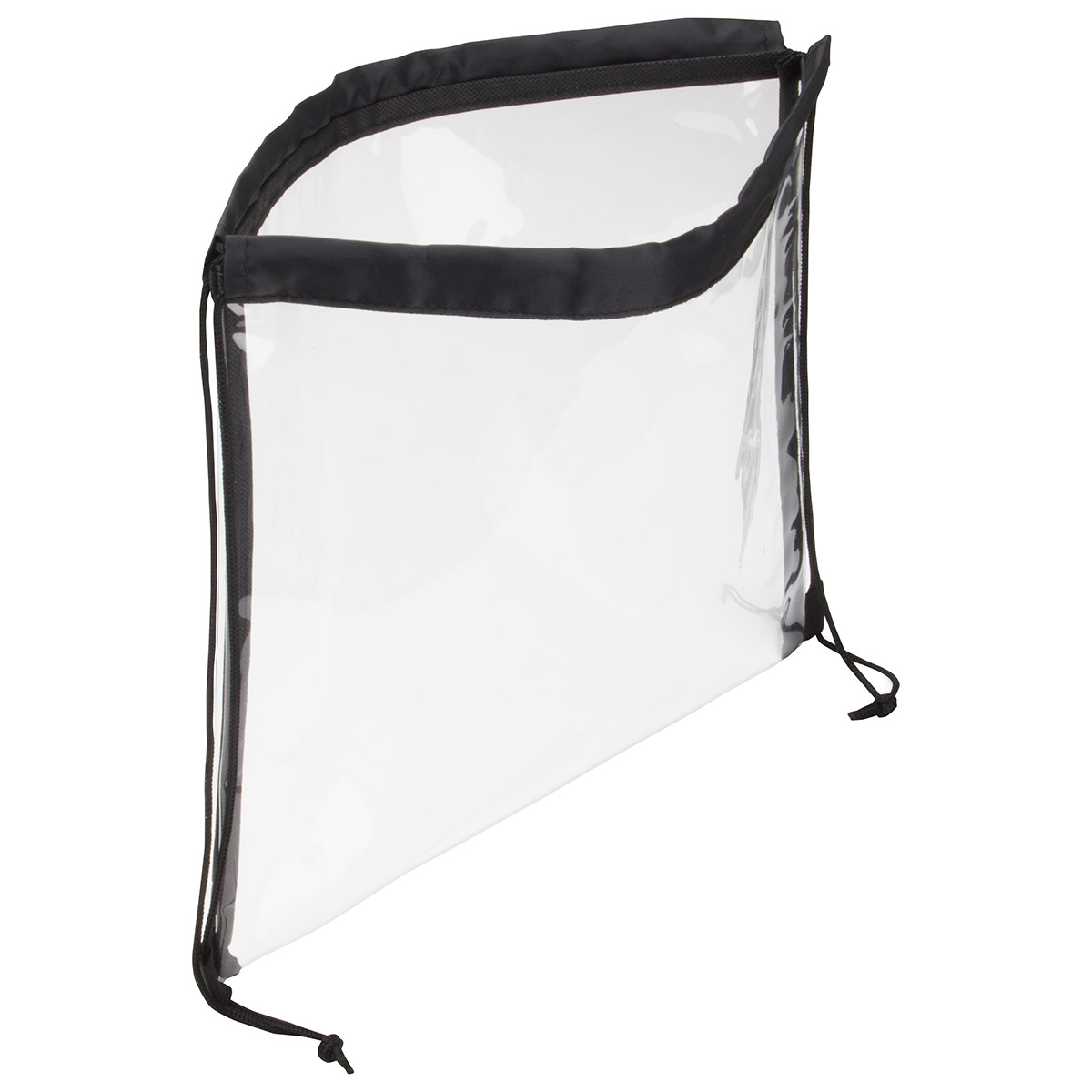 Clear Vinyl Bag with Drawstring 
