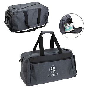 Diamondback Heathered Polycanvas Travel Duffel 