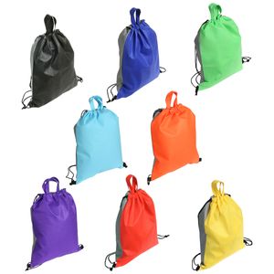 Glide Right Non-Woven Drawstring Backpack 