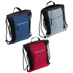 Greystone Polycanvas Drawstring Backpack 