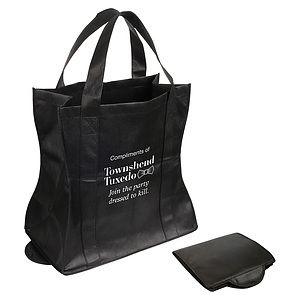 Wave Rider Non-Woven Folding Tote