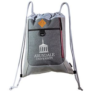 Bordeaux Polycanvas String Backpack by Taroko(TM) 
