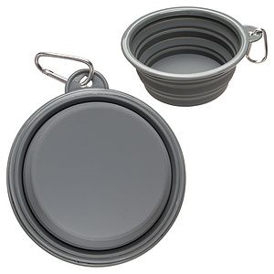 Feed 'N Go Collapsible Pet Bowl with Carabiner