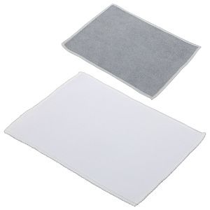 Quick Clean 5 x 7-18 Dual Sided Microfiber Cloth - Full Color