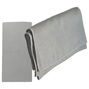 Seaside 30 x 60 Waffle Microfiber Beach Towel