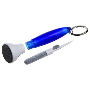 Swab Microfiber Earbud  Screen Cleaner with Key Ring
