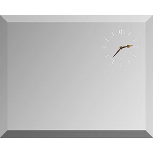 Wall Mirror Clock