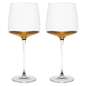 20 K Gold Dipped Wine Glass (16 oz.)
