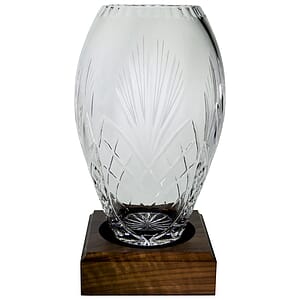 Large Westgate Crystal Vase With Base