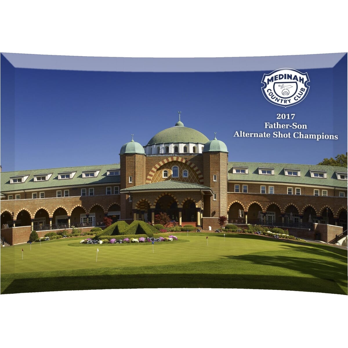 Curved Award Sublimated (10"x7")