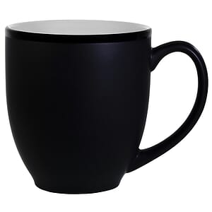 Hilo Bistro Two-Tone Matte Mug: White (16 Oz.)