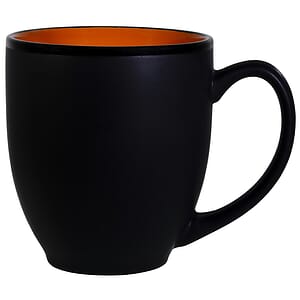 Hilo Bistro Two-Tone Matte Mug: Orange (16 Oz.)