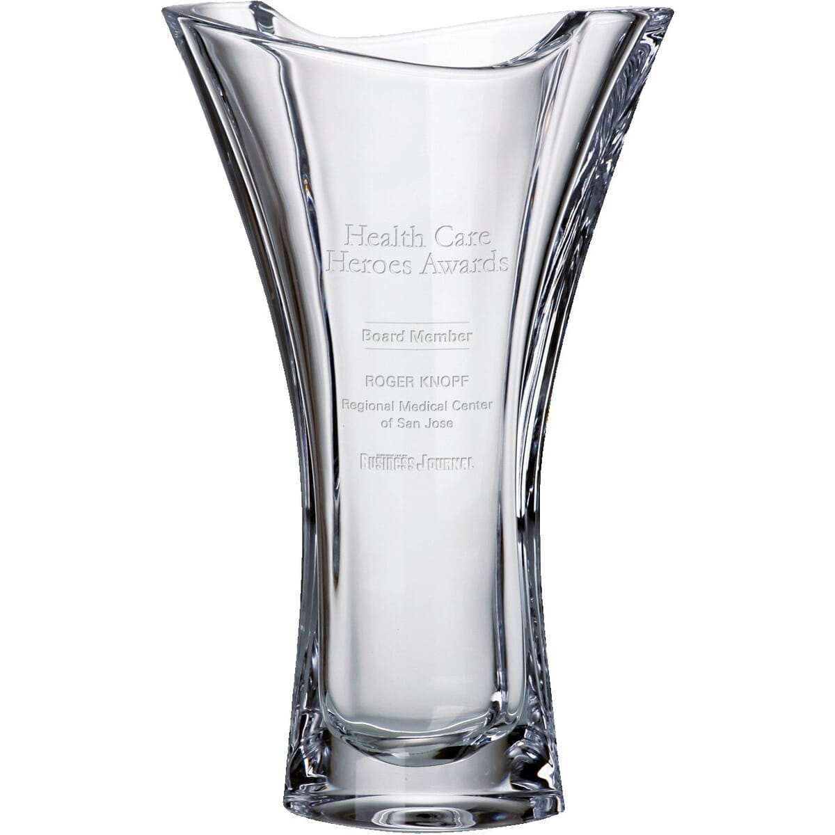 12"H Westgate Smile Flair Vase