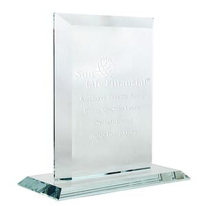Clear Crystal Image Award (6"x8")