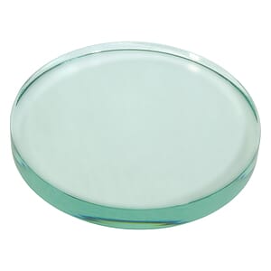 4" Crystal Halo Self Paperweight Award Jade