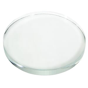 4" Crystal Halo Self Paperweight Award Clear