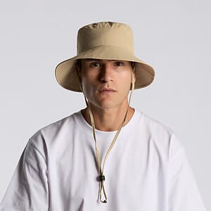 Nylon Wide Brim Bucket Hat | 1174