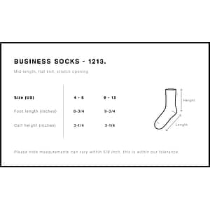 Business Socks (2 Pairs) | 1213