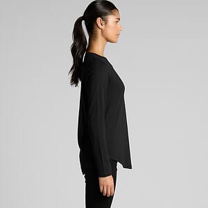 Wo's Maple Curve L/S Tee | 4021