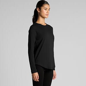 Wo's Maple Curve L/S Tee | 4021
