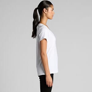 Wo's Maple V Neck Tee | 4023