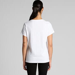Wo's Maple V Neck Tee | 4023