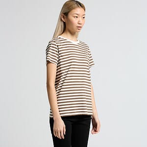 Wo's Maple Stripe Tee | 4037S