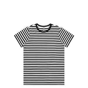 Wo's Maple Stripe Tee | 4037S