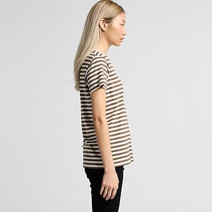 Wo's Maple Stripe Tee | 4037S