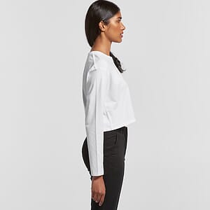 Wo's Crop L/S Tee | 4058